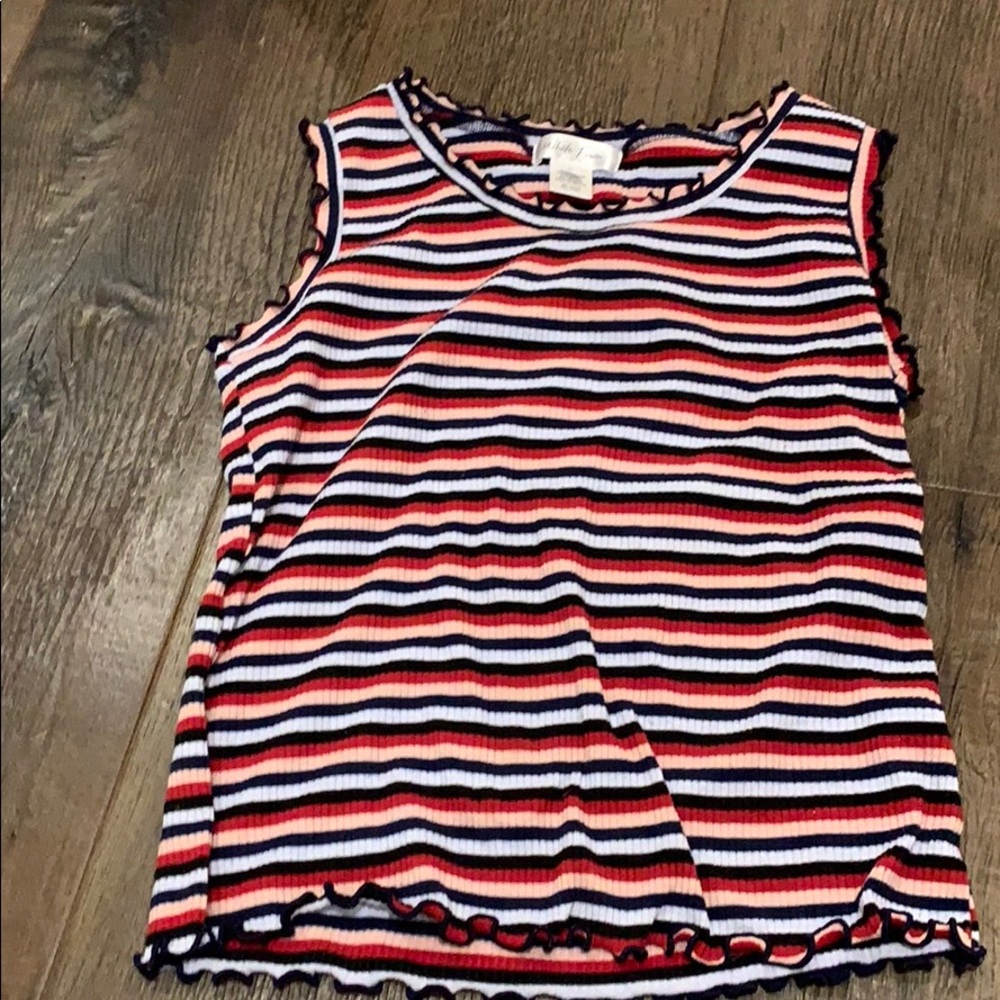 Colorful stripe shirt